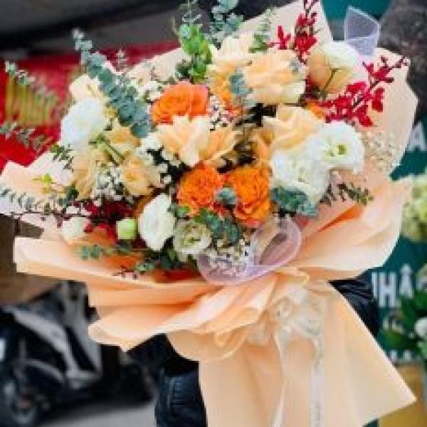 Bó hoa nghệ thuật - HBR634